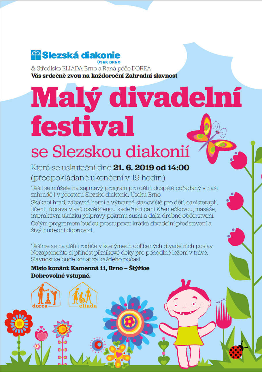 Malý divadelní festival se Slezskou diakonií plakát